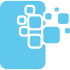 data-of-a-computer blue